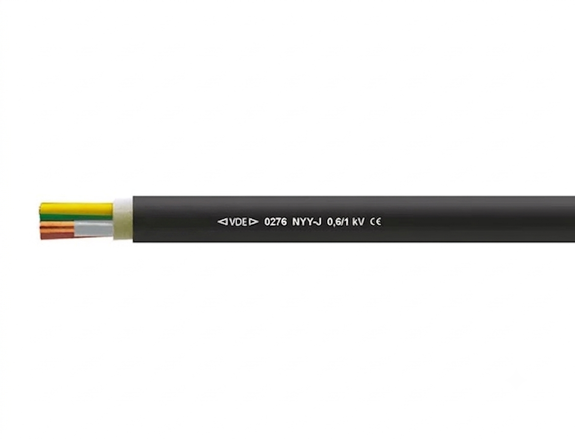 Wallbox Erdkabel NYY-J 5x... mm² Schwarz Erdkabel unterschiedliche Querschnitte Meterware