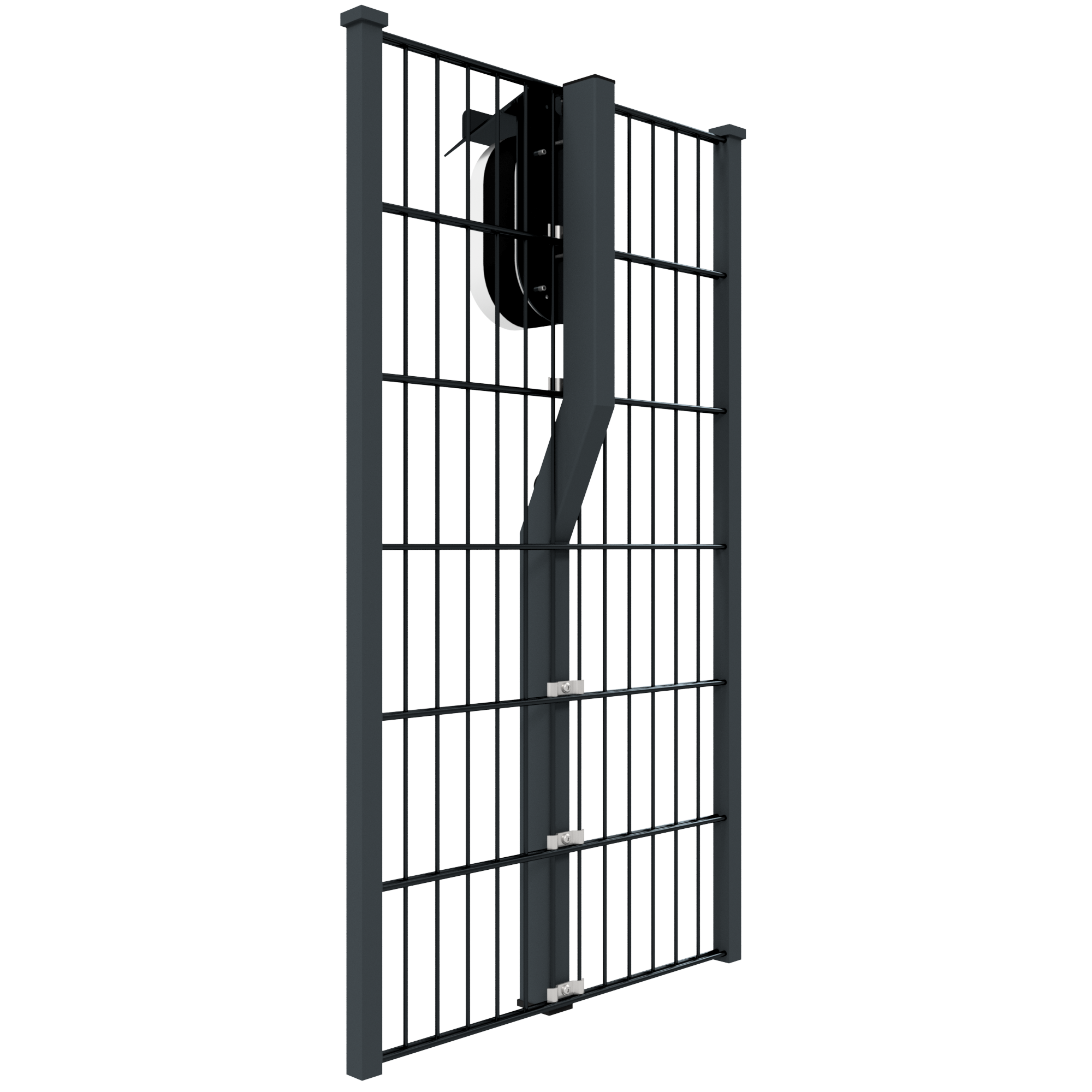 Wallbox Halterung Doppelstabmattenzaun