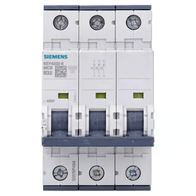 Disjoncteur B32A, 3 pôles, T=70, 10kA 5SY4332-6