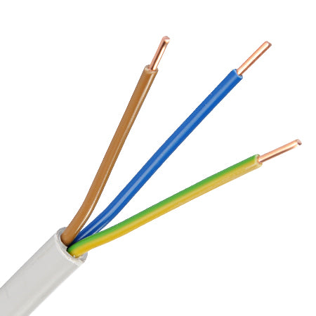 Wallbox Underground Cable NYY-J 3x1.5 mm² Black per Meter